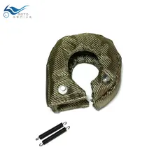 Titanium Turbo Blanket Heat Shield Cover T3 TurboCharger Lava Turbocharger Blanket Cover Titanium Turbo Blanket Heat Shield Cover T3 TurboCharger Lava Turbocharger Blanket Cover