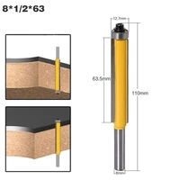 מיל עבור 8mm Shank Flush Trim נתב Bit עם נושאת עבור מיל נגרות עבור גַיֶצֶת קרביד טונגסטן Bit תבנית תבנית עץ (4)