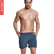 Desmiit Men cool Nylon beach SEXY bikini swim surfing board Shorts quick dry Mens Jogger boxer Shorts Male Swimsuit Bathing Suit