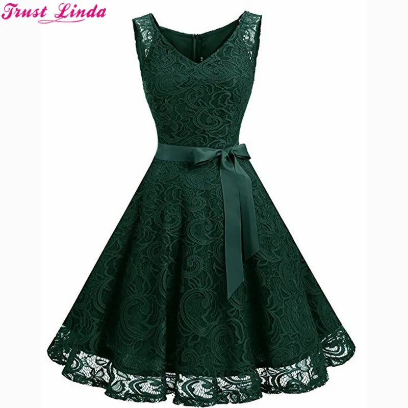 Sexy Green Lace Short Bridesmaid Dresses The Bride Party Gowns Custom ...