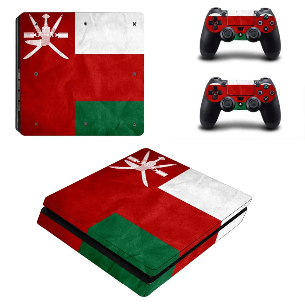 Oman National Flag PS4 Slim Skin Sticker Decal Designed for