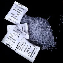 50/100 Packs New 1g Non-Toxic Silica Gel Desiccant Damp Dehumidifier Room Kitchen Clothes Food Storage Moisture Absorber Bags