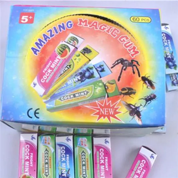 Fake Cockroaches Prank Joke Chewing Gum toys - 10