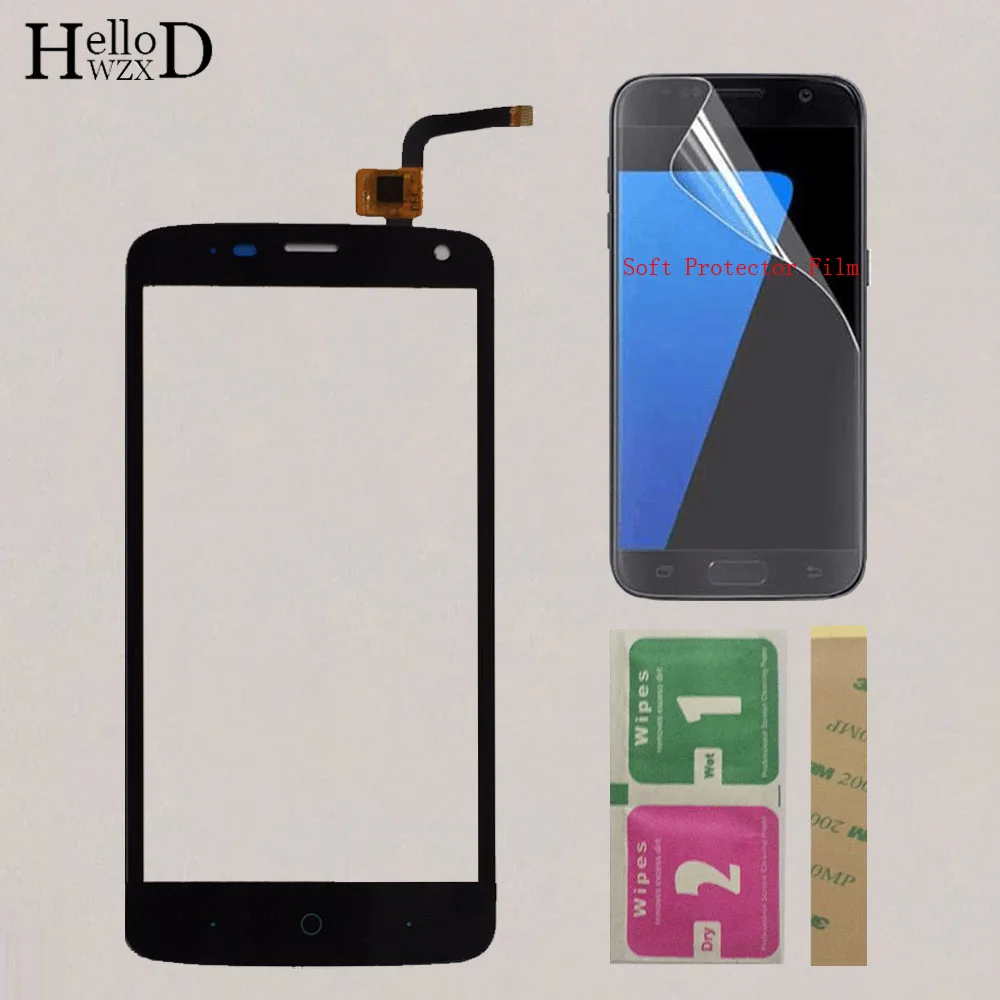 

5'' Mobile Touch Screen For ZTE Blade L2 Plus L370 C370 L2Plus Touch Screen Panel Sensor Digitizer Front Glass Protector Film