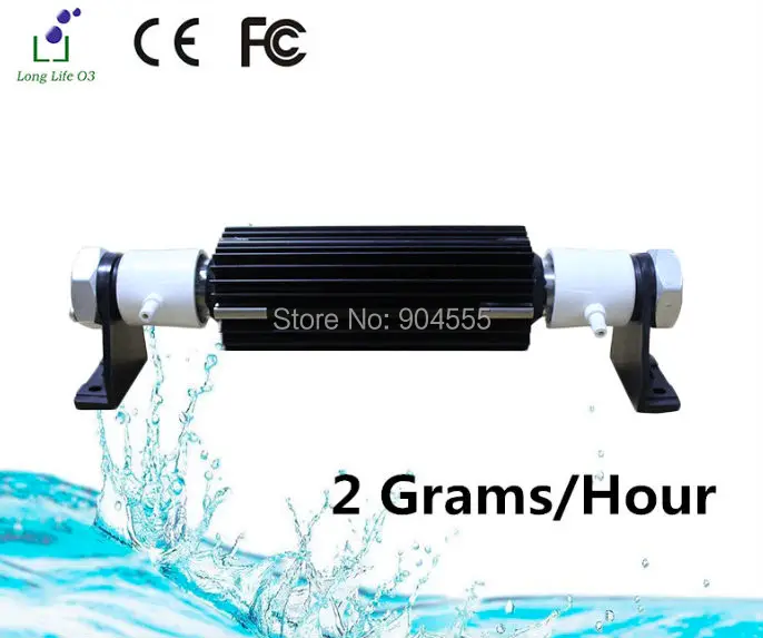 

CE,FCC Standard of high concentration ozone tube, ozone generator 3g/H ozone sterilization of Concentration 50-60mg/L