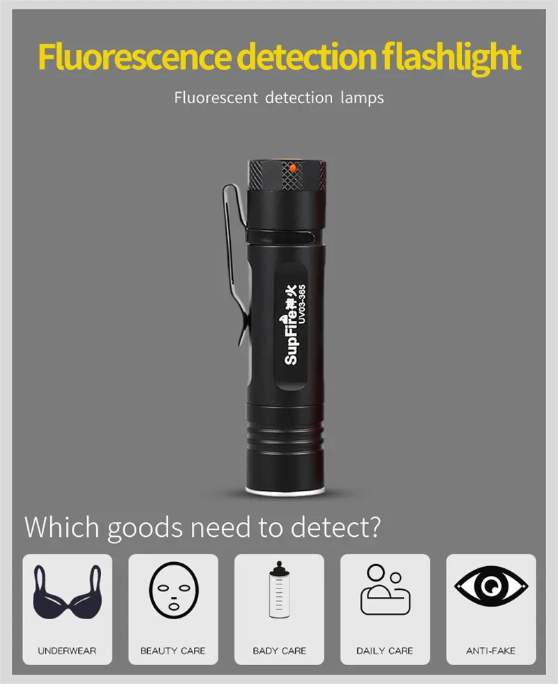 UV flashlight 01
