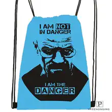 Custom breaking_bad Drawstring Backpack Bag Cute Daypack Kids Satchel (Black Back) 31x40cm#2018611-1