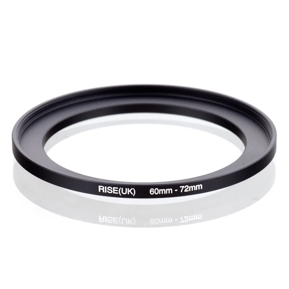 

original RISE(UK) 60mm-72mm 60-72mm 60 to 72 Step Up Ring Filter Adapter black