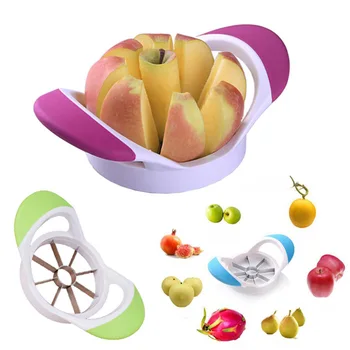 

Quality Stainless Steel Fruit Cutter Apple Cutting Enucleation Apple Slicer Fruit Knife Vegetable Tools Kitchen Tools Supplies