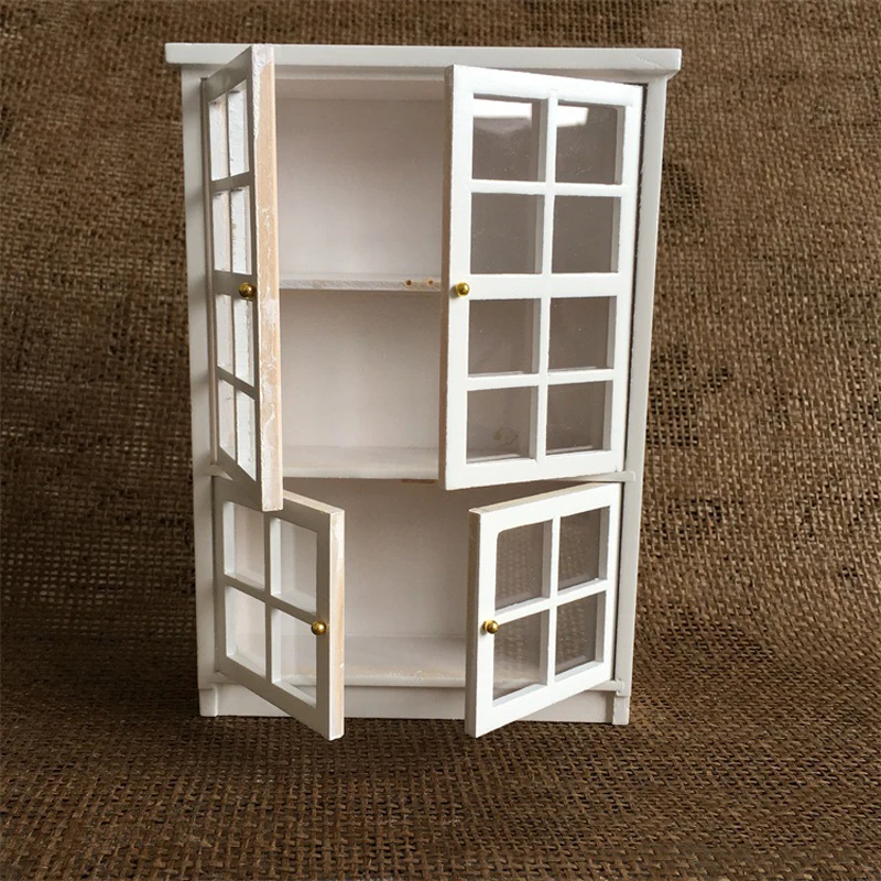 1:12 دمية التبعي نموذج بسيط الأبيض خزانة خزانة دولاب مجلس الوزراء ثلاثة طوابق مجلس الوزراء 1:12 دمية التبعي نموذج بسيط الأبيض خزانة خزانة دولاب مجلس الوزراء ثلاثة طوابق مجلس الوزراء