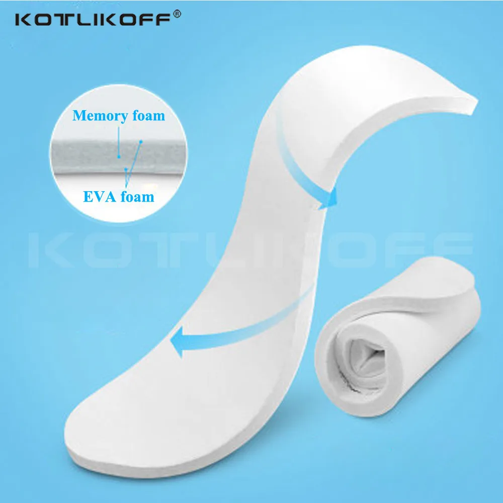 

KOTLIKOFF 2 pair Insoles For Feet Unisex Stretch Breathable Deodorant Shoe Soft Relief Pain Running Cushion Insoles Pad Insert