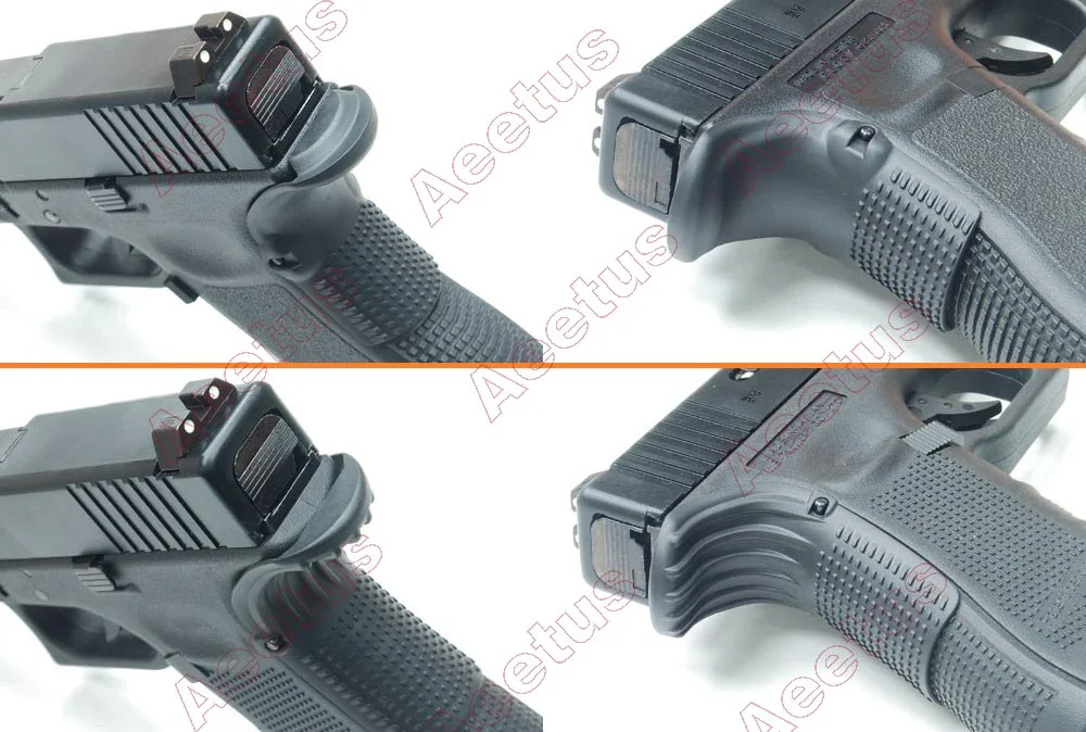 Тактическая рукоятка Force Gen 1 2 3 Glock BeaverTail адаптер для Glock 17,19, 22,23, 24,31, 32,34, 35,37, 38 kxs06020