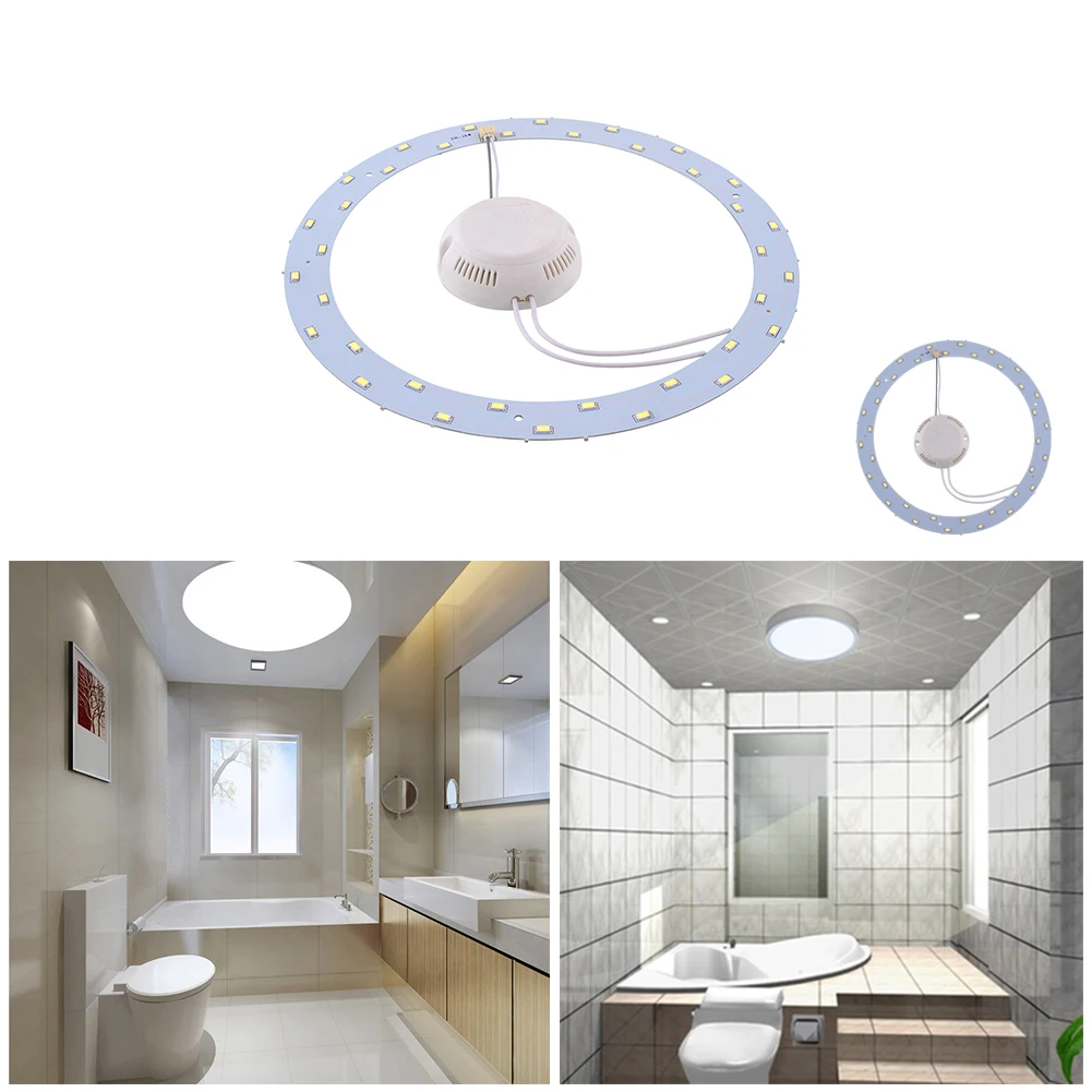 

18W LED Ring Panel Circle Light AC220V 36leds SMD 5730 LED Round Ceiling Board Pure White Circular Lamp Board