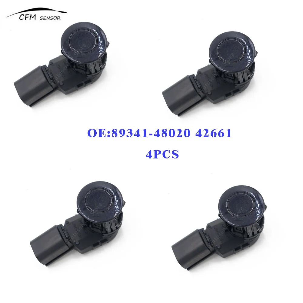 

4PCS New Brand 89341-48020 42661 Dark Blue PDC Parking Sensor Reverse Assist For Toyota