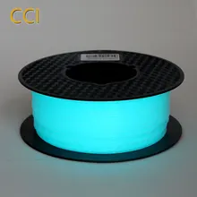 Noctilucous pla 3d printer filament noctiucent 1 75mm printing material noctilucous blue green purple 1kg glow
