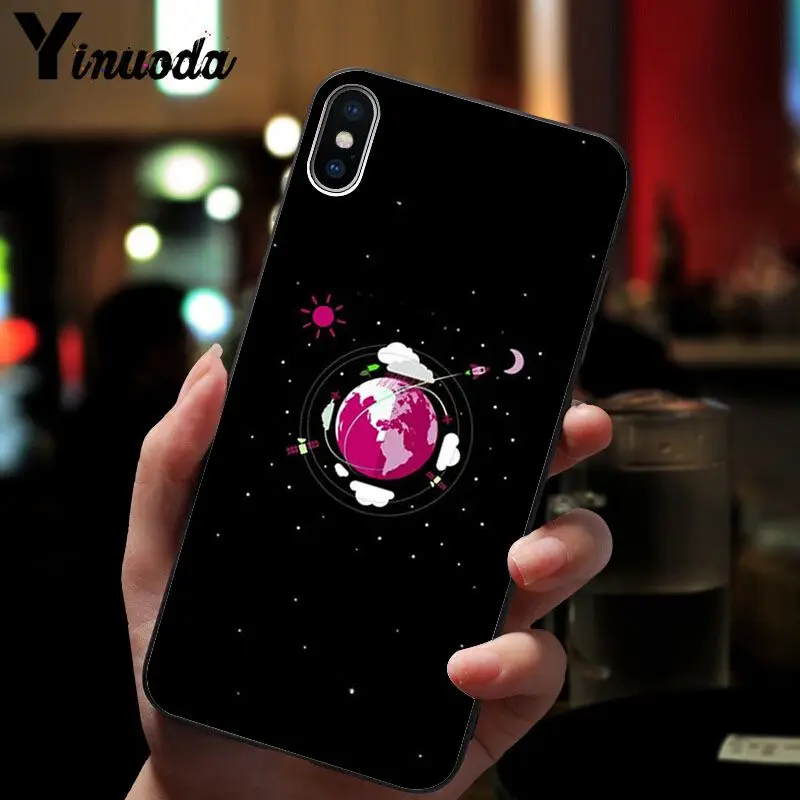 Lover Starry sky Cartoon Pattern