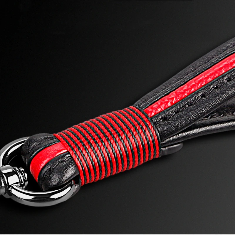 Модные кожаные ручные Длинные Брелок пряжка подковы металлический ключ для авто общие многоцветные цепочки подарок креативные авто аксессуары