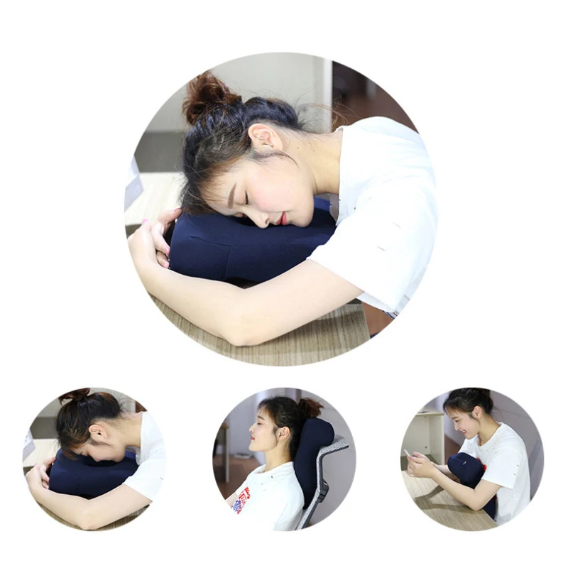 

Office Nap Memory Foam Pillow Orthopedic Pillow Latex Neck Pillow Cervical Health Care Slow Rebound Massage Travel Pillow