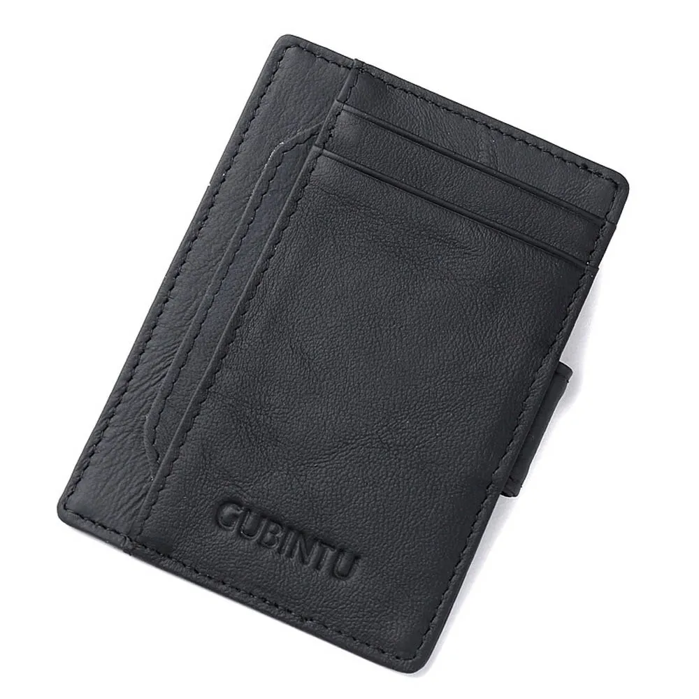 

Men Wallets Vintage Genuine Cow Leather Wallets Men ID Card Holder Short Card Wallets New Arrivals Purse for Men Hasp Wallet