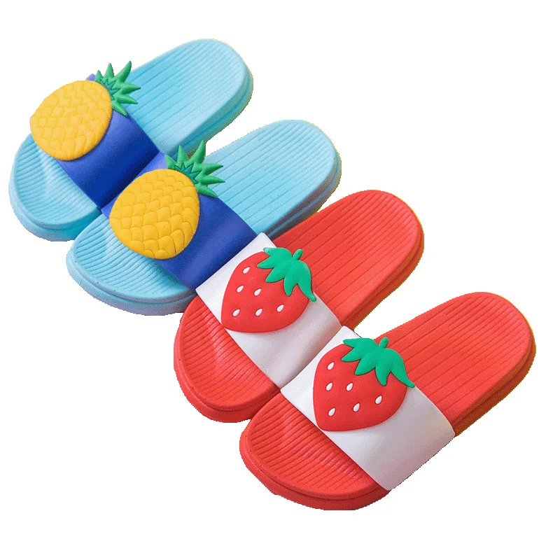 

2019 Shoes Woman Slippers Fashion Summer lovely Ladies Casual Basic Fruits Beach Flip Flops Slippers Woman Indoor Shoes