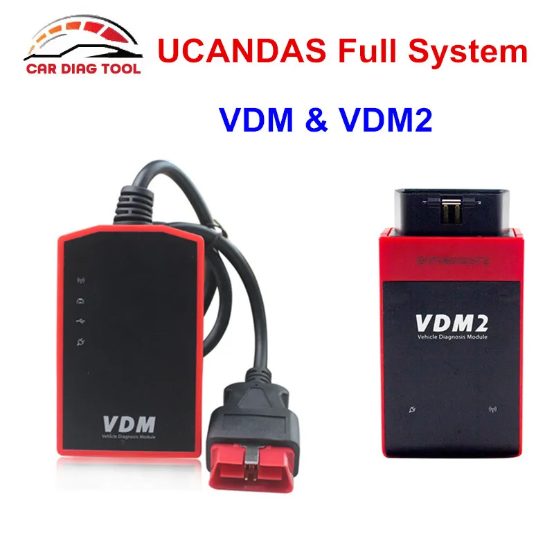 100% Оригинальный Полный Системы WI-FI UCANDS ВДМ V3.9 и UCANDAS VDM2 V5.2 Авто OBD2 Сканер Обновлен