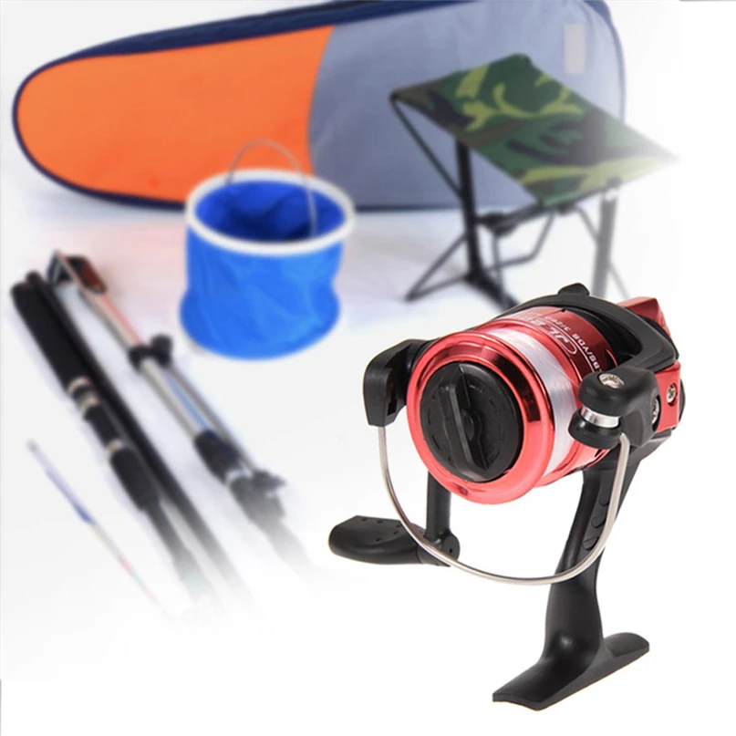 Fishing Reals Aluminum Body Spinning Reel High Speed G-Ratio 5.21 Fishing Reels with Line Copper rod rack drive Fish Tools #FS4 (27)