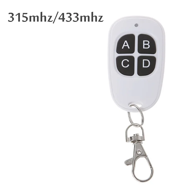 

Universal 433MHz 315MHz Copy Remote Control Cloning Duplicator Wireless 4 Silicone Keys Handle Garage Gate Electric Door