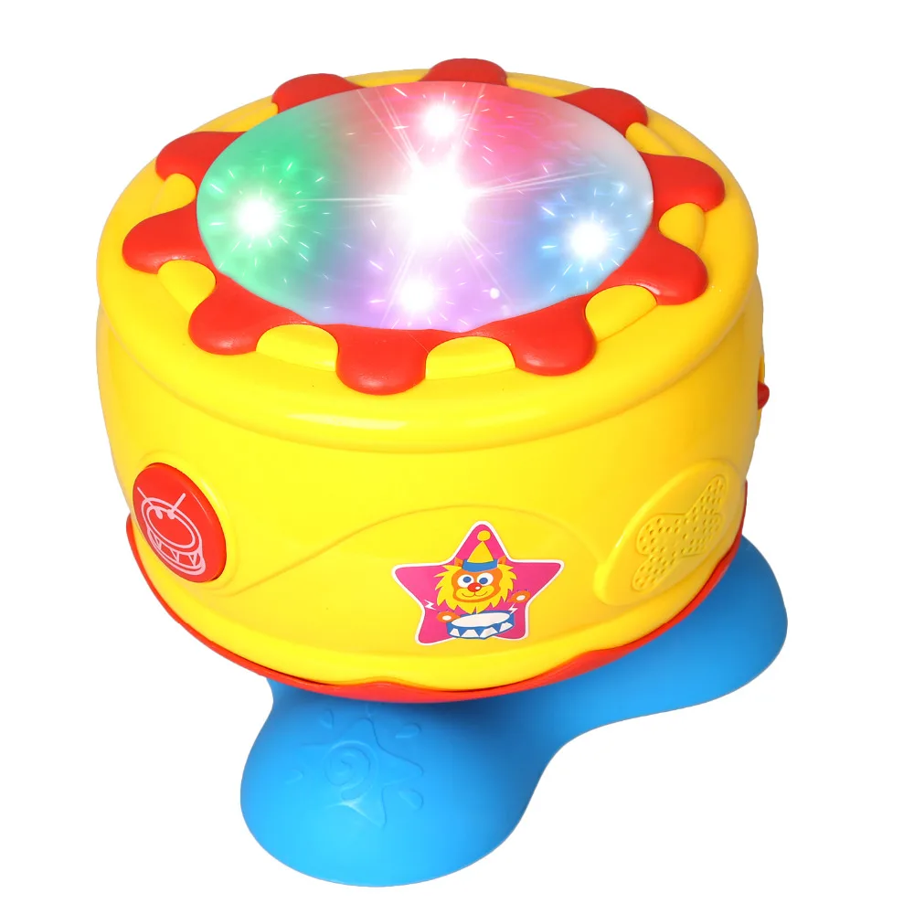 Baby Toy Musical Instruments Plastic Music Hand Drum Rattles Toys with