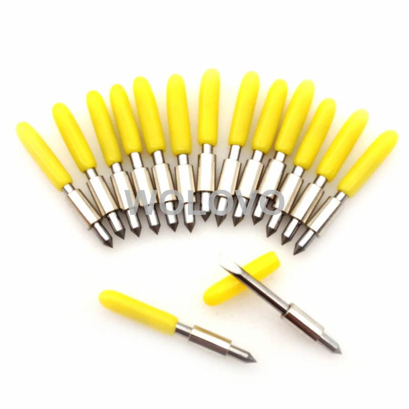 15pcs 30 degree Graphtec CB15U CB15 Blades Vinyl Plotter Cutter + Blade Holder
