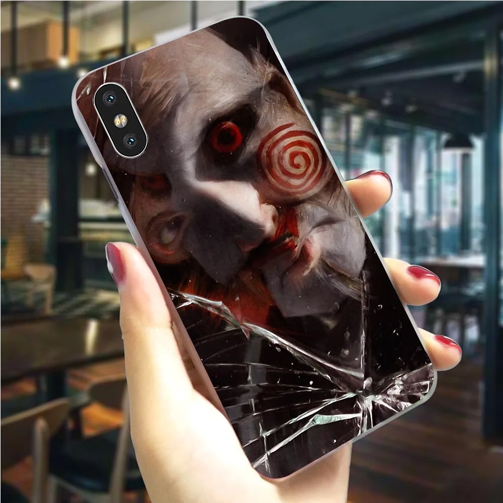 Jigsaw Horror Movies чехол для телефона iPhone 6S Plus 5 5S SE 6 6 S/6 Plus 7 8/7 9 Plus X XS XR Xs Max Жесткий Чехол Мода - Цвет: K1030509