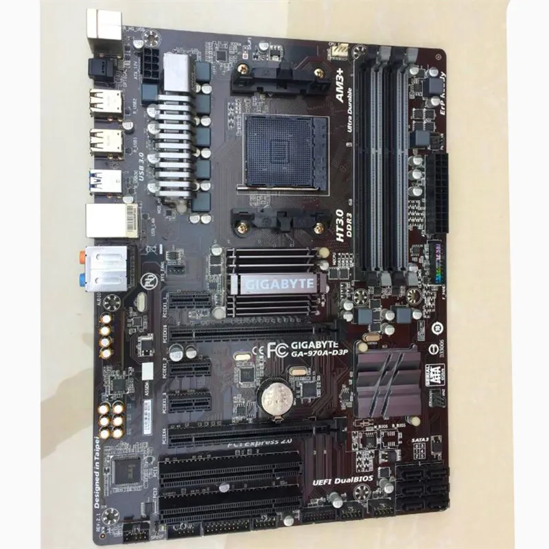 

100% original Gigabyte desktop motherboard for GA-970A-D3P 970A-D3P DDR3 Socket AM3+ free shipping
