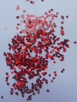 

Holo Red Heart Loose glitters UV resin / Holographic / Solvent Resistant / Slime Art / Nail Art / Resin Jewelry 500 grams
