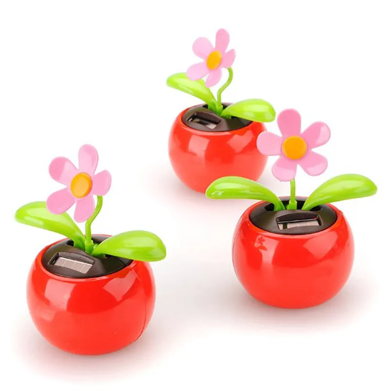Solar Toy Mini Dancing Flower Sunflower Great as Gift or Decoration