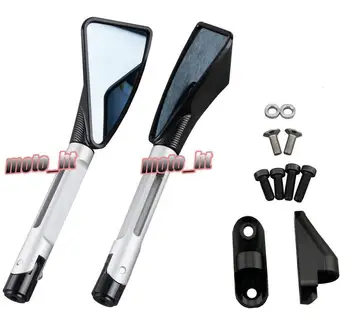 

For Kawasaki NINJA ZX6R ZX600R 2009 2010 2011 Motorcycle Rearview Mirror Rear View Side Wing Mirrors