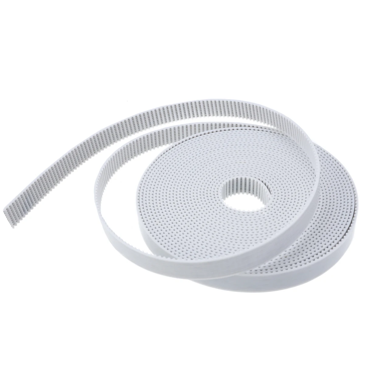 Mayitr 5M 10mm PU GT2 Timing Belt White Open End Steel Cords Reinforced Suitable For 3D Printer Accessoires