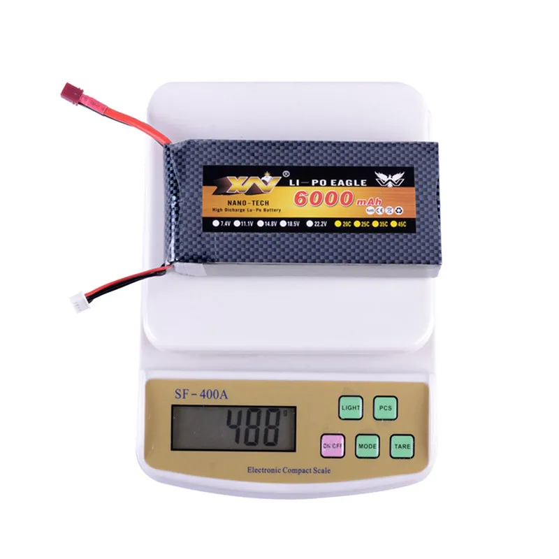 Оригинальный аккумулятор 6000 мАч 3 S 11 1 В 30C MAX 70C lipo pil xt60 T fis batteria AKKU accufor ucak