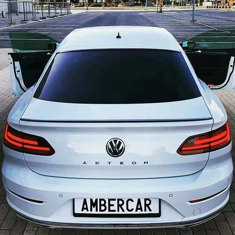 Спойлер для Volkswagen Arteon CC высокое качество ABS материал заднее крыло автомобиля