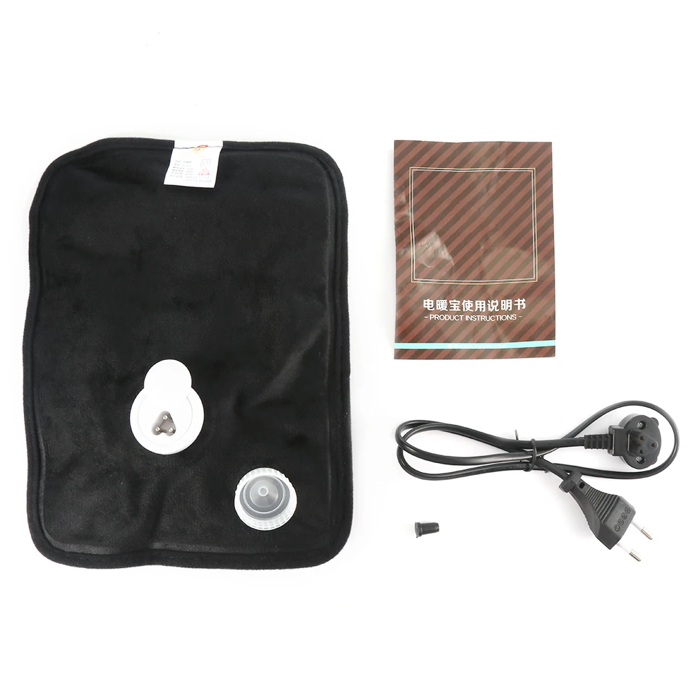 Электрическая сумка для горячей воды, зарядка грелки, безопасная грелка для рук, зимняя сумка для горячей воды, водонепроницаемая сумка для сокровища