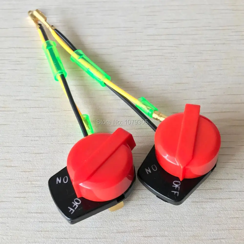 

2PCS ON OFF Engine Stop Switch Double Wire Fit HONDA GX160 GX390 and so on