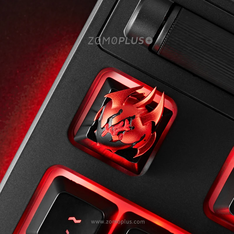 Zomo dota dota2 сердечко Tarrasque Artisan Keycap ЧПУ анодированный алюминий совместимые