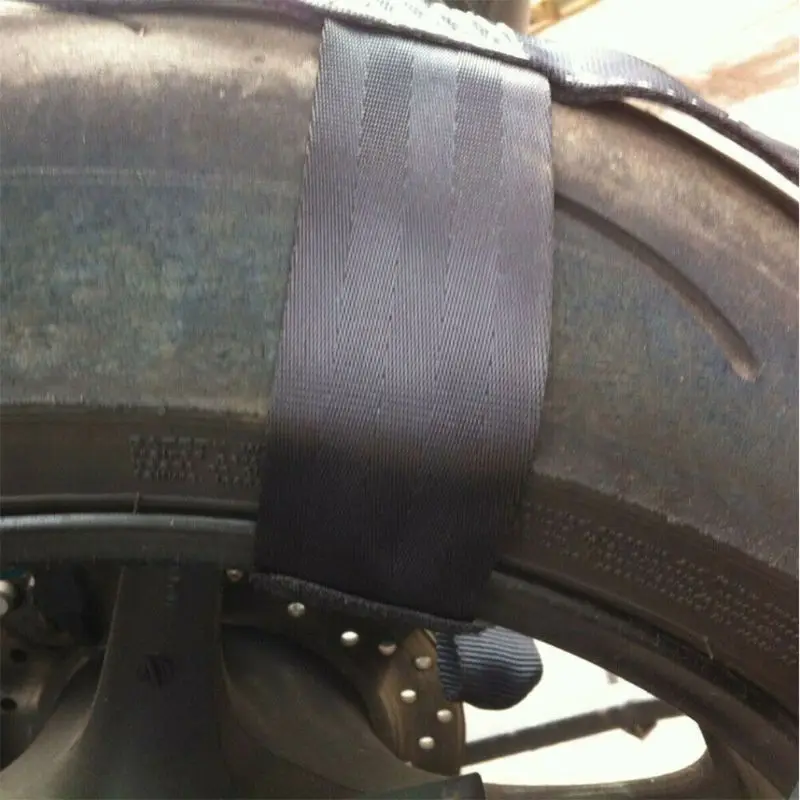 Rescue Wrecker Accessories Tire Bundle Belt Trailer Bundle Tire Holder Tie-Down Rear Wheel Strap Strong Polyester Webbing