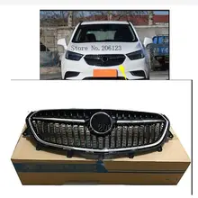 Хром передний верхний бампер капот решетка радиатора подходит для Buick Encore- 1 шт. с логотипом