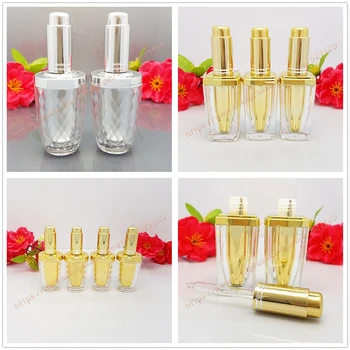 

Top grade cosmetics suit packing,10ml acrylic bottle with dropper lid,for essential oil/Pigment/sample container