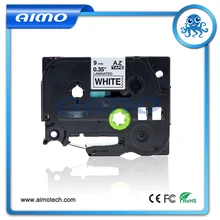 Высокое качество 5 шт. 9 мм TZ лента TZe-221 TZe221 TZ221 TZe 221 для Brother P-touch черный на белом принтер этикеток