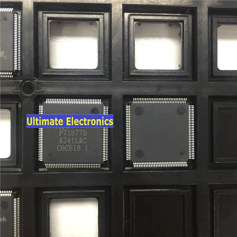 ELECYINGFO 100% новый F71877D QFP чип оригинальный|Интегральные схемы| |
