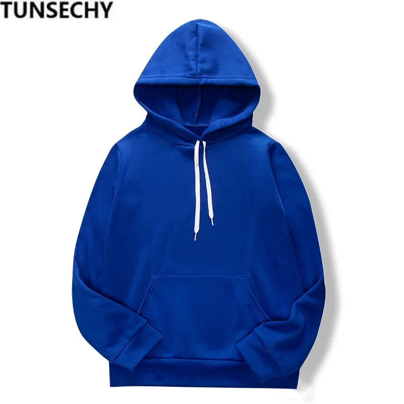 

Fall 2019 men's and women's casual sports long-sleeved trend hoodies, plain thin women's hoodies
