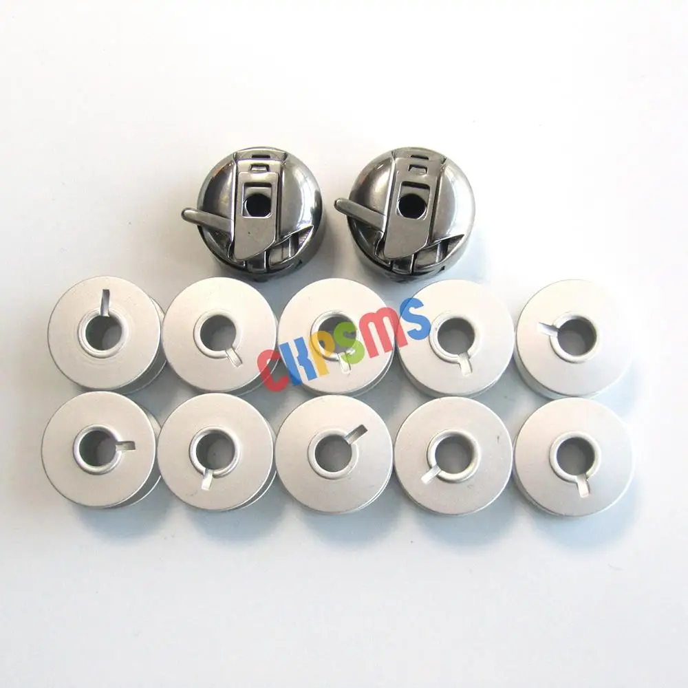 

#2996A BOBBINS & #62740 BOBBIN CASES fit for SINGER 31 class 331K 44 Class