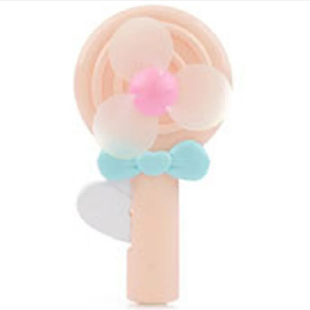 

2018 new Lollipop hand voltage fansmall fan student portable blowing mini small fan office creative handheld fandorpshipping