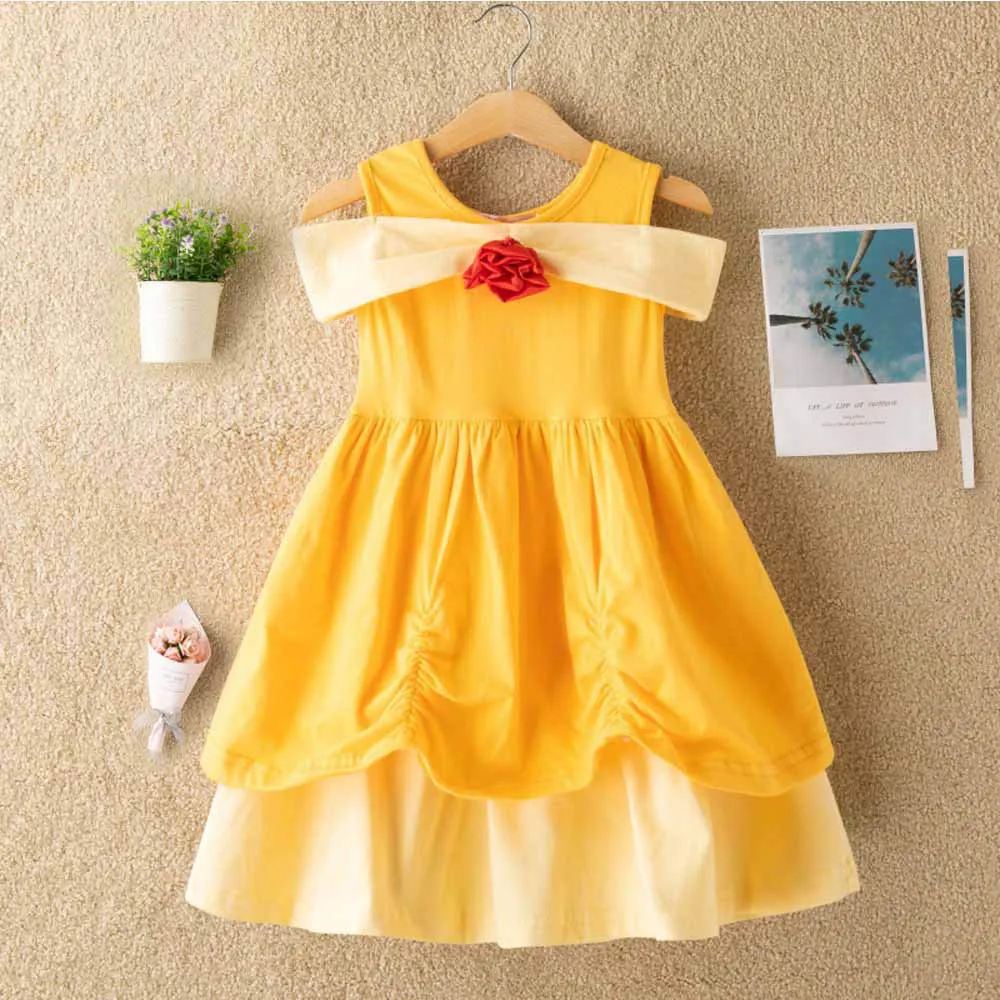 Платье для маленьких девочек; Летнее Детское платье-пачка для девочек; праздничное платье; Одежда для девочек; платья для малышей - Цвет: DX24-2