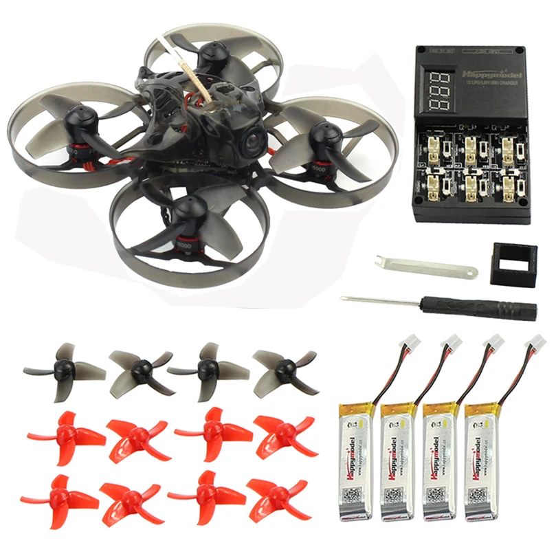 Mini Mobula 7 75 мм Crazybee F4 Pro OSD 2S Bwhoop FPV гоночный Дрон Квадрокоптер обновленный BB2 ESC 700TVL BNF